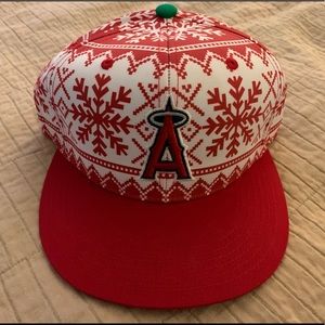 Special Christmas edition Angels baseball hat